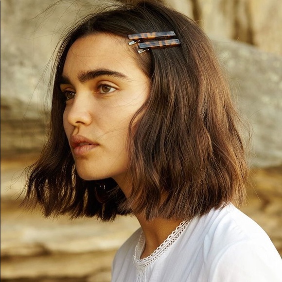 Anthropologie Accessories - Anthropologie Tortoise Amber Hair Barrette • NWOT